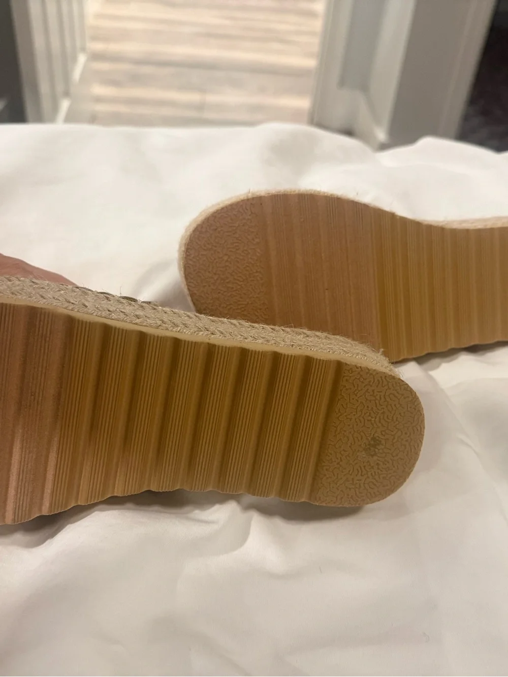 Brand new platform sandals